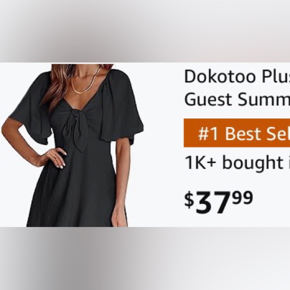 NWOT Dokotoo Dress - Picture 3 of 16